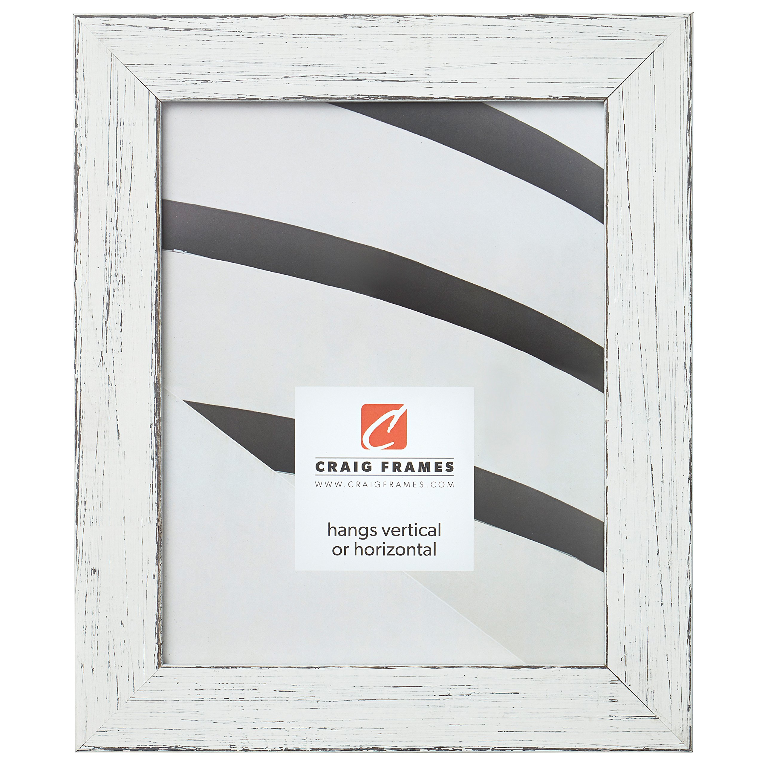 Craig Frames Jasper 20x27 Inch Picture Frame - Country Marshmallow White for Home Decor