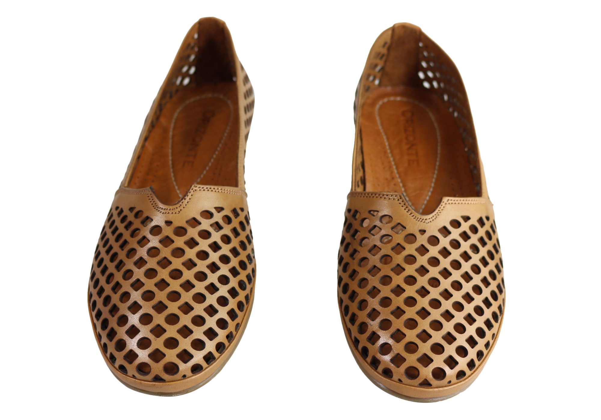 Orizonte Aria Women's Comfortable Soft Leather Flat Shoes - European Style for Casual Wear, Office & Travel