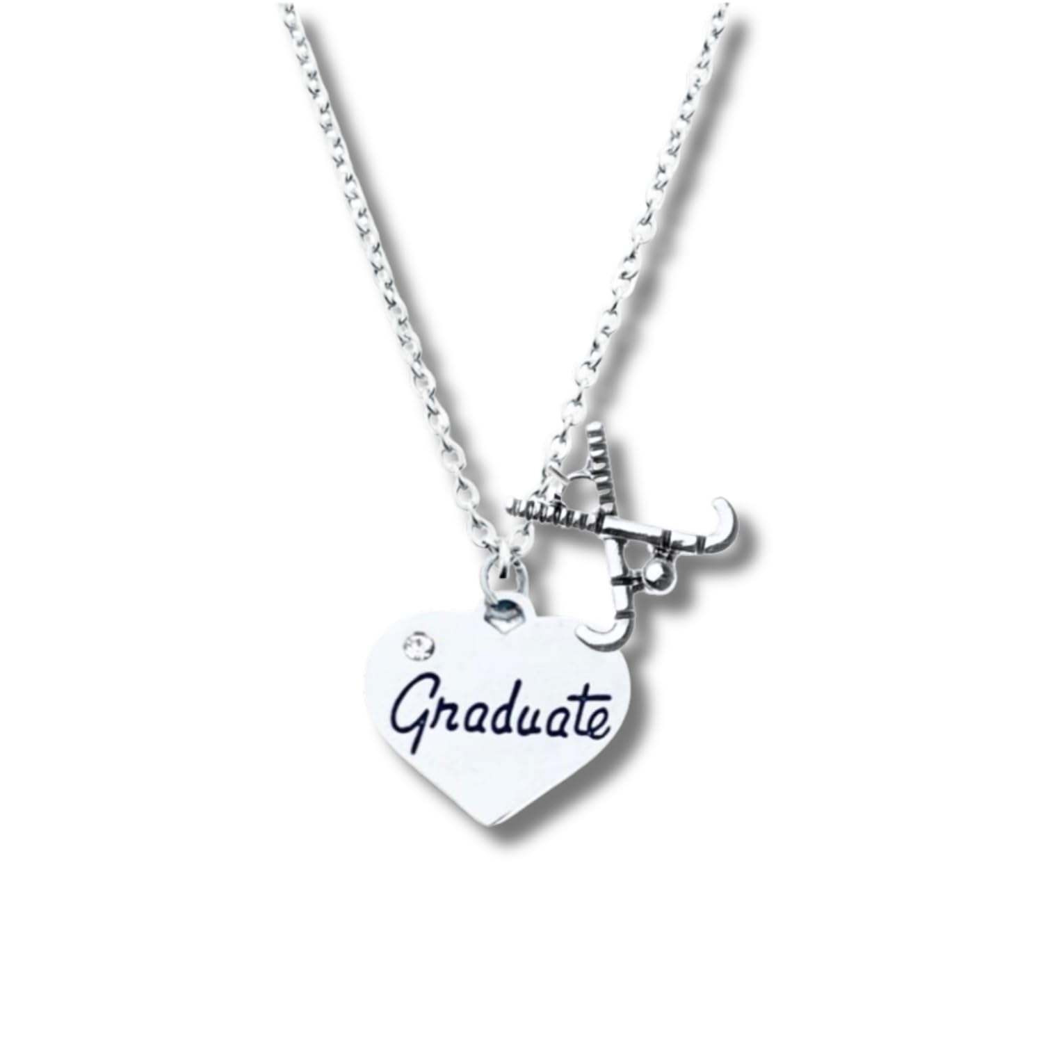 2025 Graduation Necklace - Personalized Sports Themed Jewelry for Graduates, Class of 2025 Gift | Perfect for High School & College Graduation Ceremonies, Senior Week & Commencement Parties