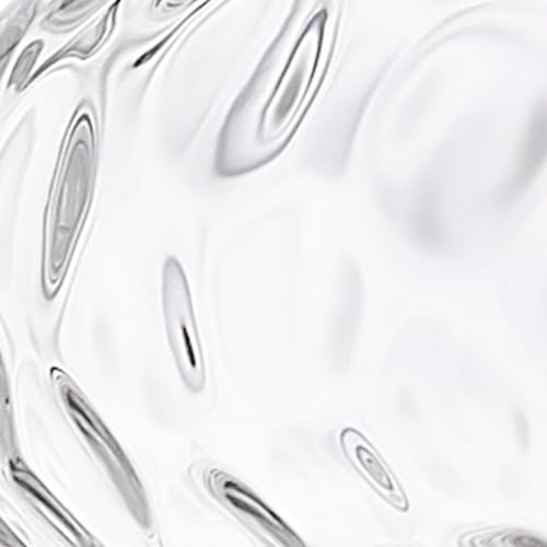 Brushed Nickel-Hammered Glass
