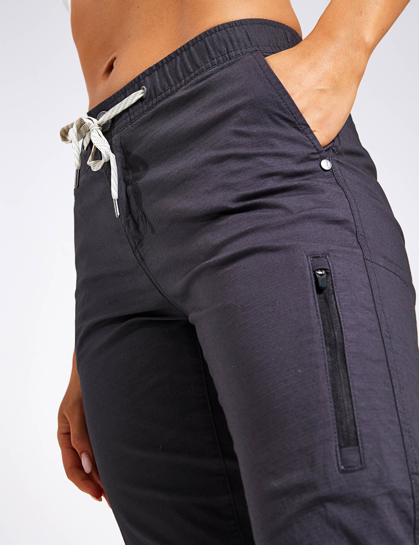 Men's Durable Ripstop Pants - Charcoal Gray | Lightweight Tactical Hiking & Outdoor Adventure Pants