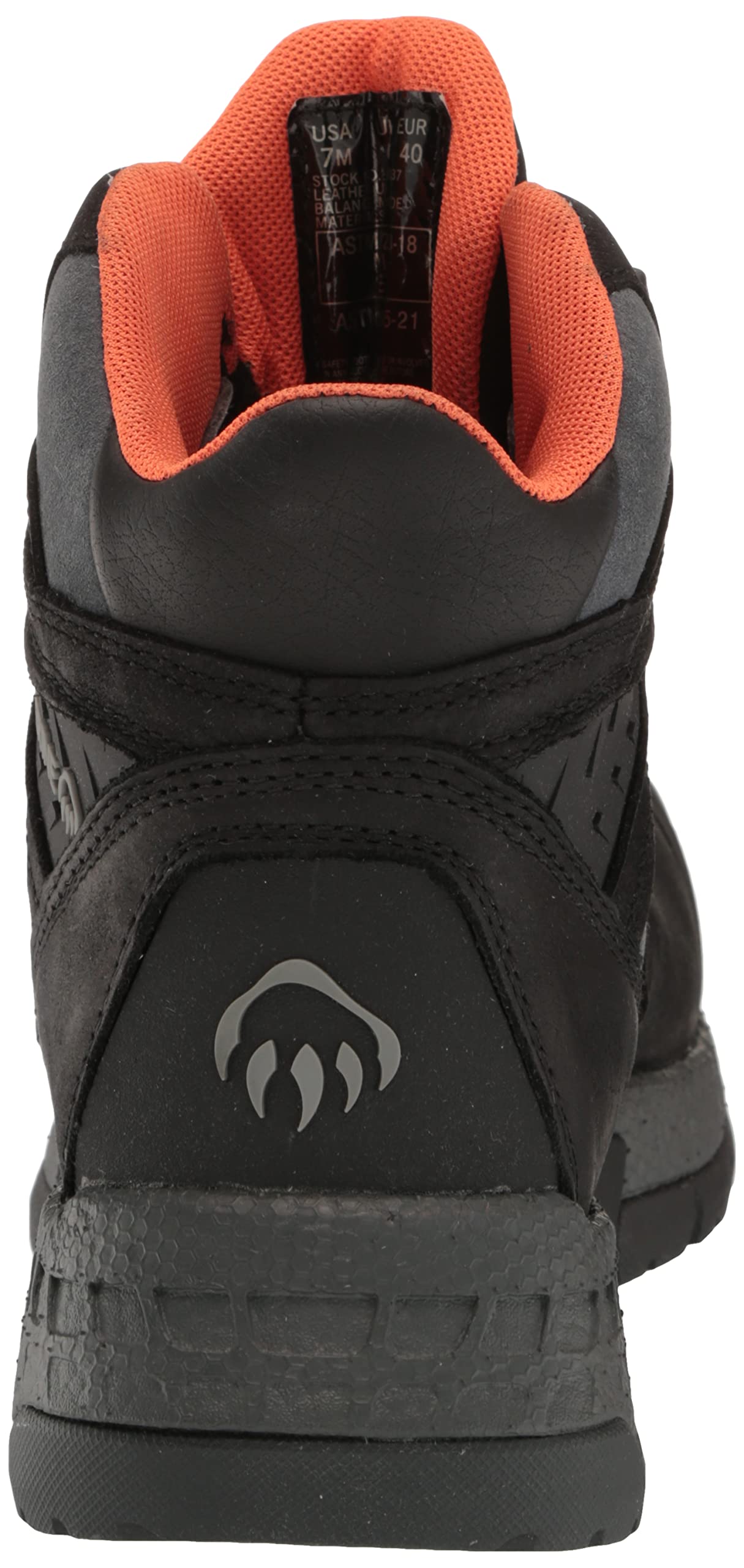 Wolverine Men's Rush Ultraspring Construction Boot - Steel Toe Work Boots for Safety & Comfort - Ideal for Construction, Landscaping & Heavy Duty Jobs