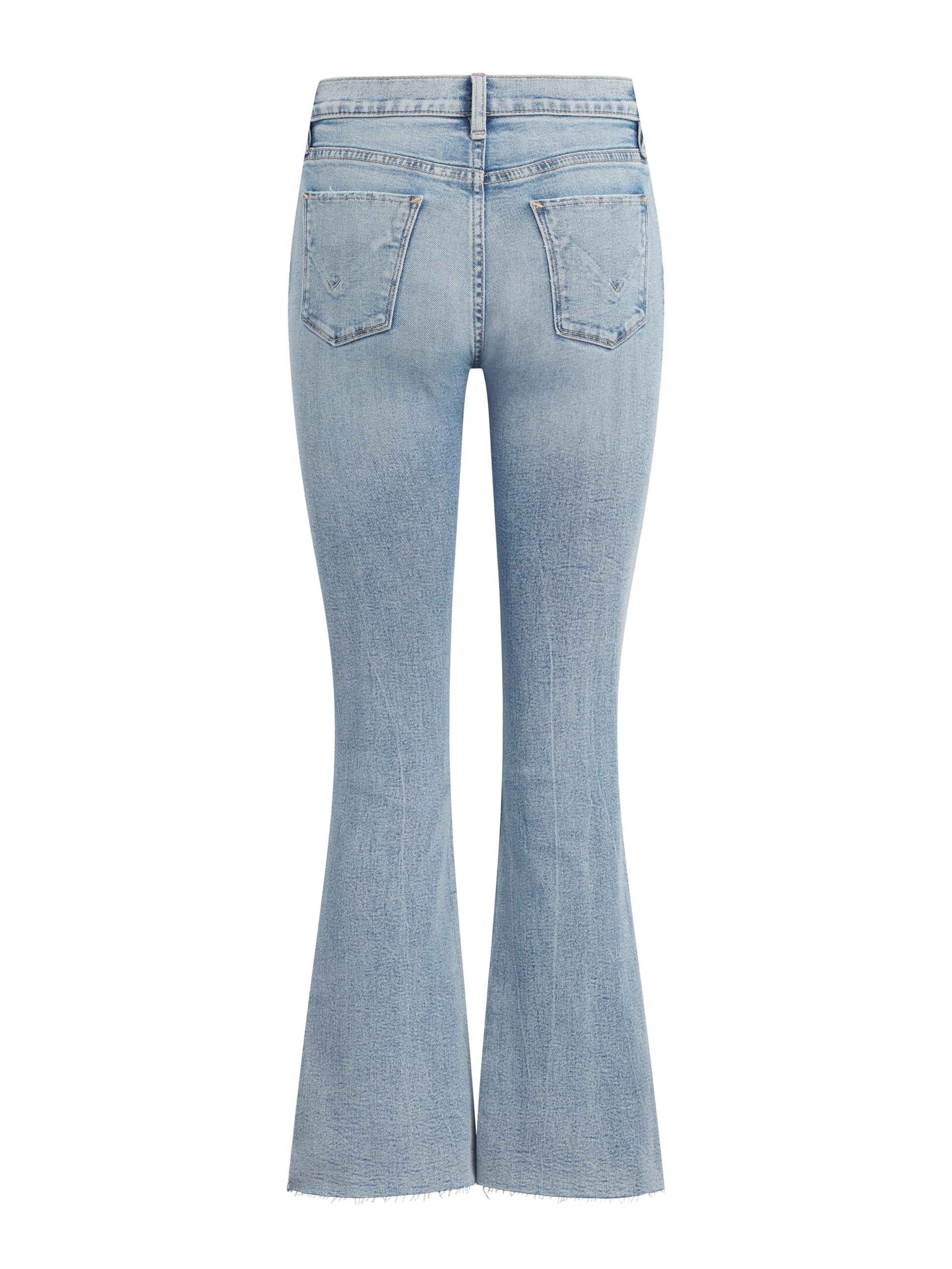 HUDSON Women's Barbara High Rise Petite Bootcut Jeans - Slimming Stretch Denim Pants for Petite Women | Perfect for Work, Casual Outings & Date Nights