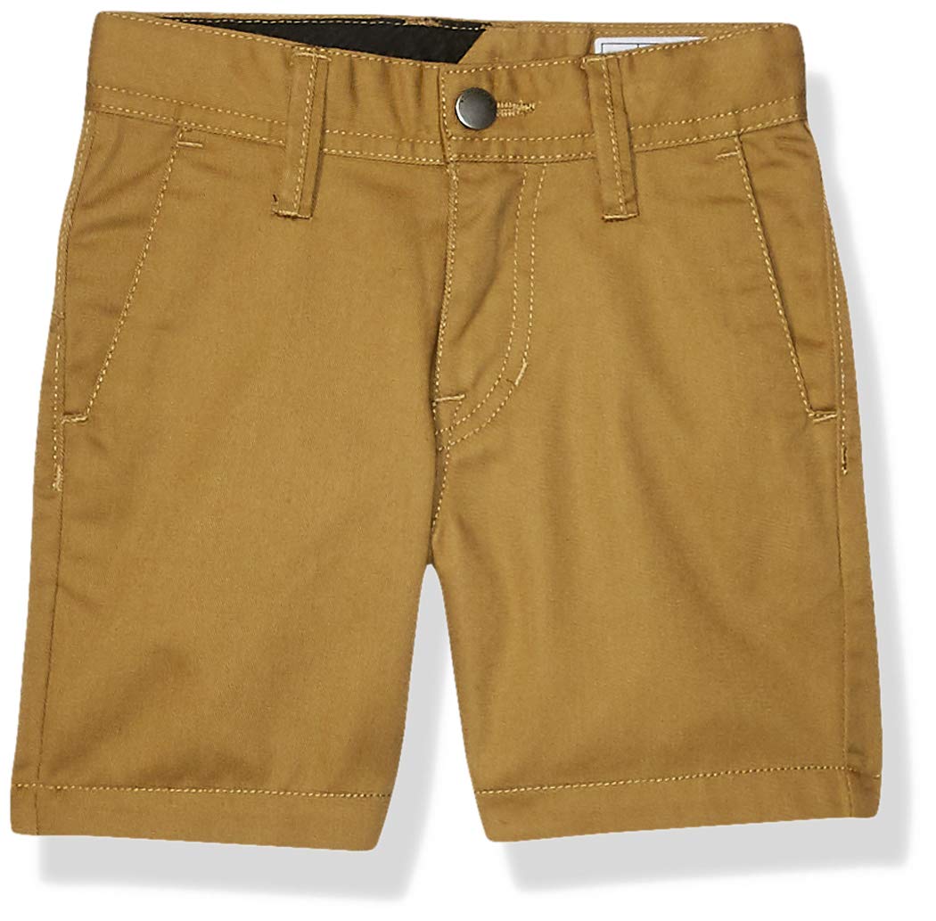 Volcom Boys' Frickin Cotton Twill Chino Shorts - Comfortable Casual Wear for Big & Little Boys - Perfect for School, Playdates, and Summer Adventures