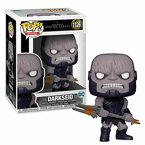 Funko Pop! Vinyl Figure - Justice League The Snyder Cut Darkseid (3.75 Inch) with Pop Protector Case | Collectible DC Comics Movie Merchandise | Perfect for Display, Gifts & Pop Culture Collections