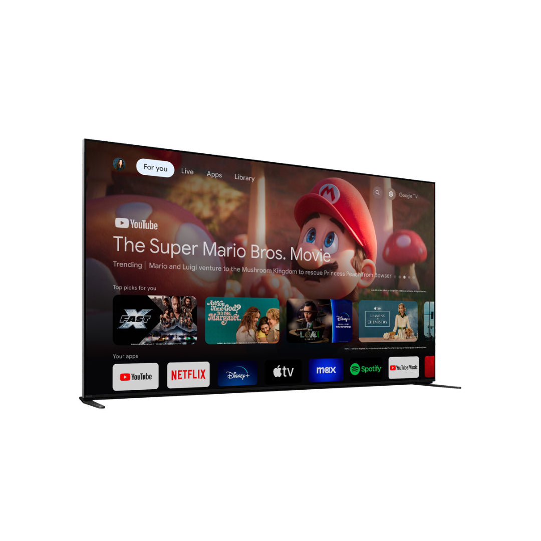 Sony BRAVIA 9 Mini LED QLED 4K HDR Smart Google TV 85 Inch (2024 Model) - Ultimate Home Theater Experience for Movies, Gaming & Streaming