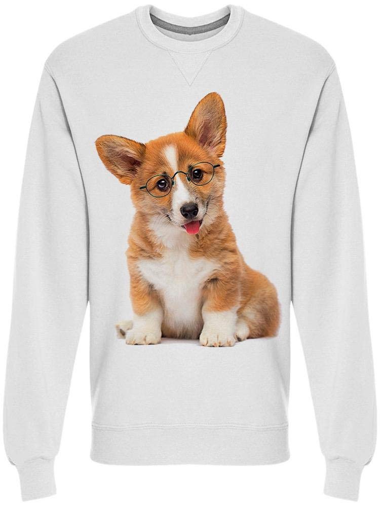 Cute Dog Graphic Sweatshirt for Men - Casual & Fun Outfit