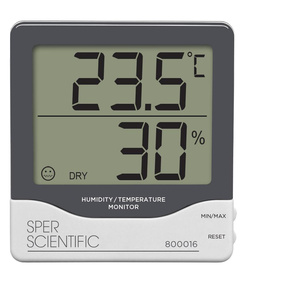 Wireless Digital Humidity and Temperature Monitor - Accurate Indoor/Outdoor Hygrometer Thermometer for Home, Greenhouse, Baby Room, and Office Use