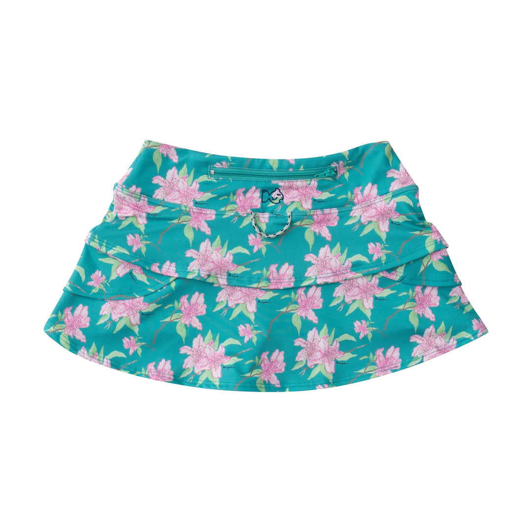 Starboard Swing Skort - Augusta Azalea Print Floral Golf Skirt for Women | Perfect for Golf, Tennis & Casual Wear