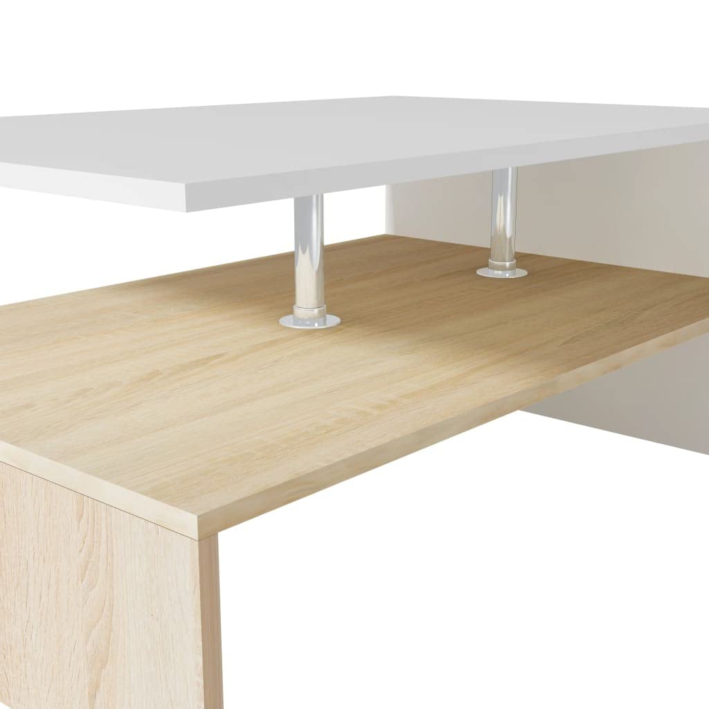Modern Coffee Table with Storage - 35.4