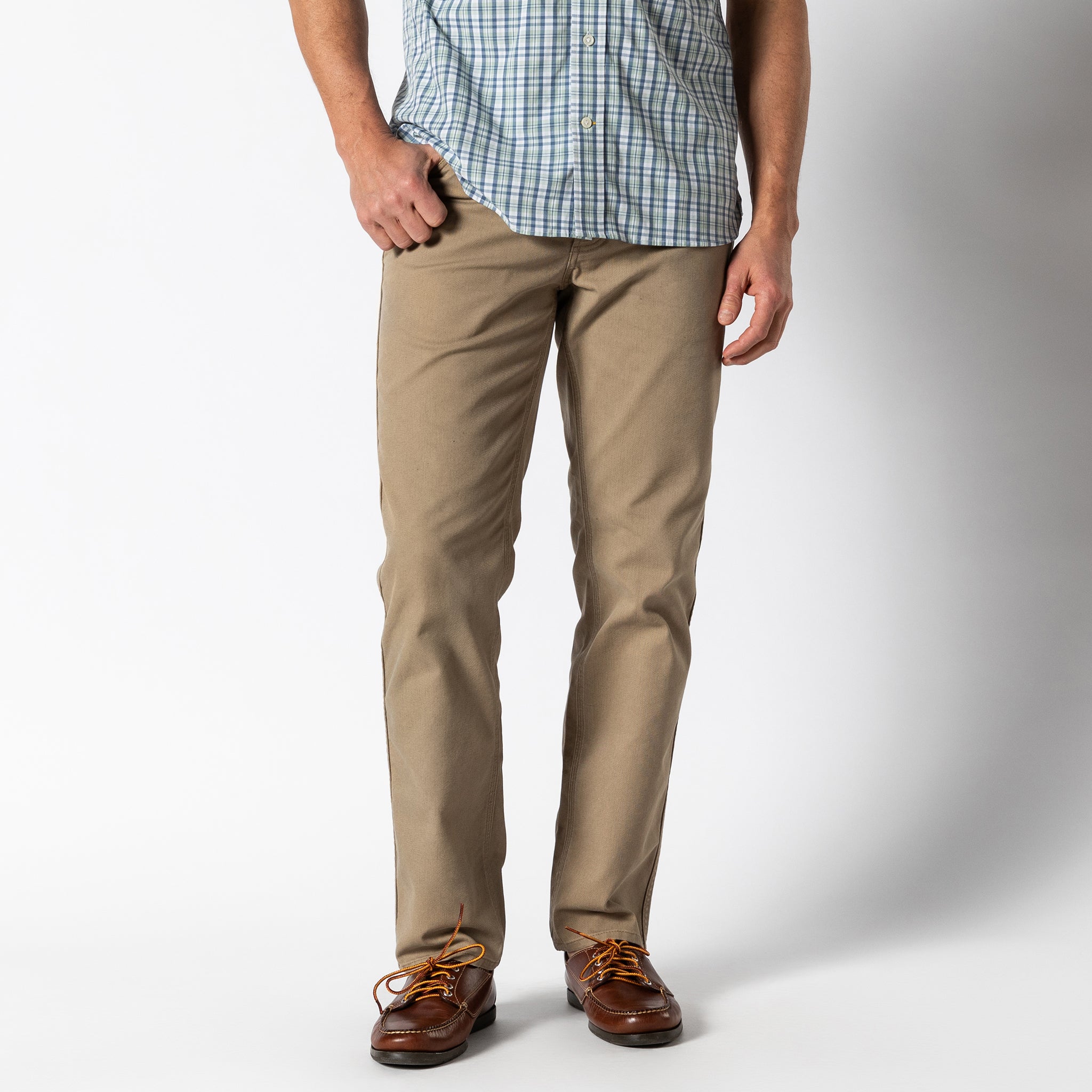 Field Canvas Five Pocket Khaki Pants - Durable Workwear for Outdoor Adventures & Casual Wear
