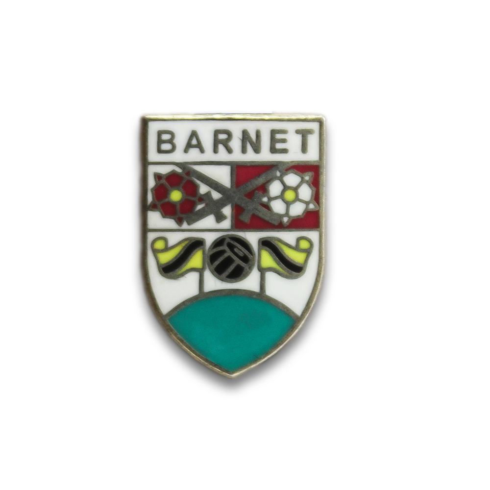 Barnet FC Pin Badge - Official Football Club Enamel Lapel Pin - Perfect for Fans, Collectors & Match Day Outfits