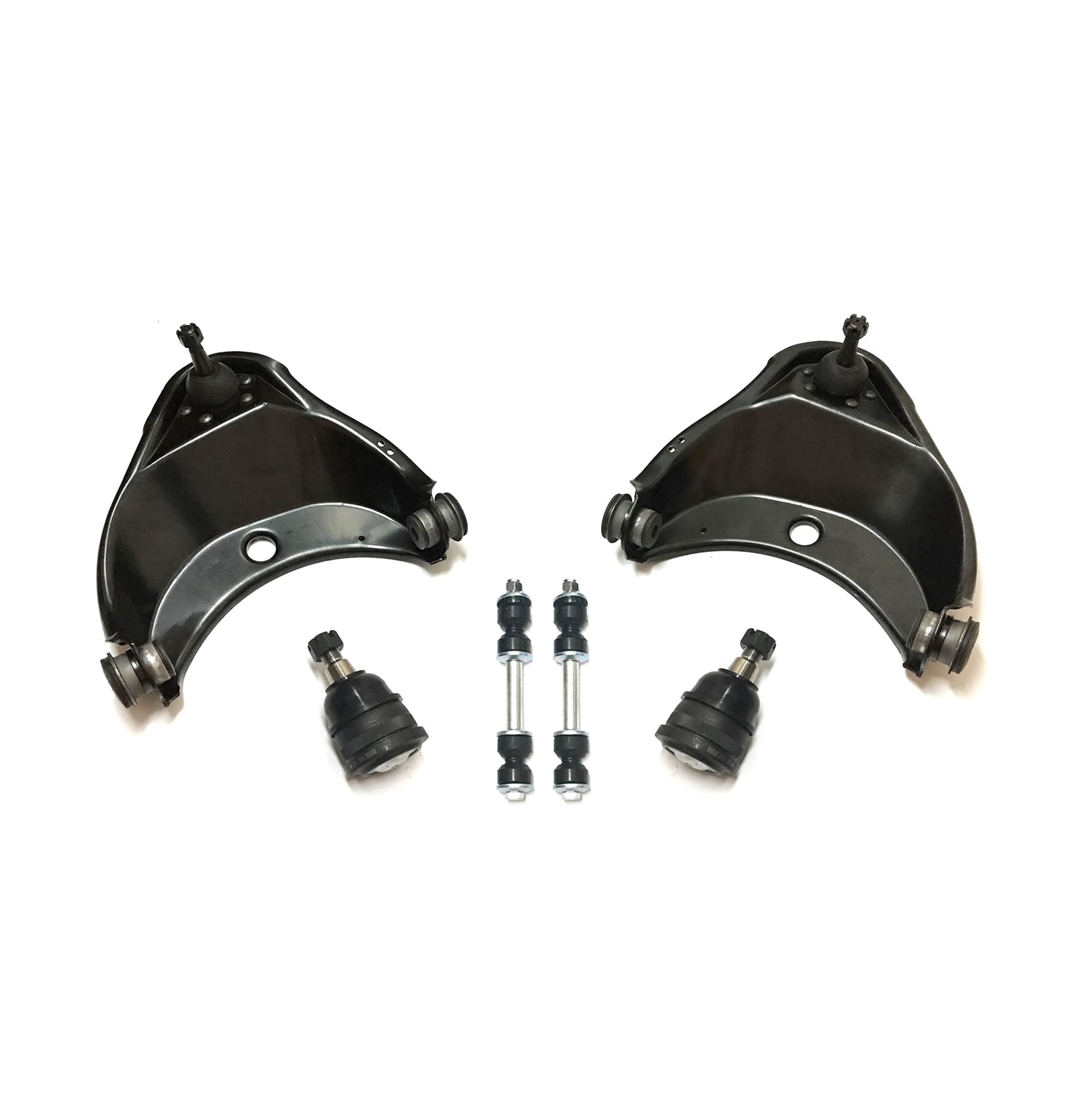 12-Piece Front Suspension Kit for GMC C1500 & C1500 Suburban - Outer/Inner Tie Rod Ends, Adjusting Sleeves, Sway Bar Links, Upper Control Arm, Lower Ball Joints - Improve Handling & Ride Comfort for Pickup Trucks & SUVs