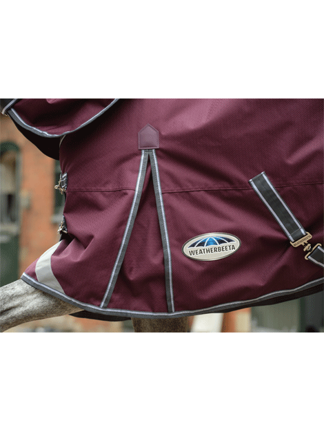 Weatherbeeta Comfitec Plus Medium/Light Dynamic II Turnout Horse Blanket - Waterproof & Breathable Stable Rug for Cold Weather Riding & Turnout Protection