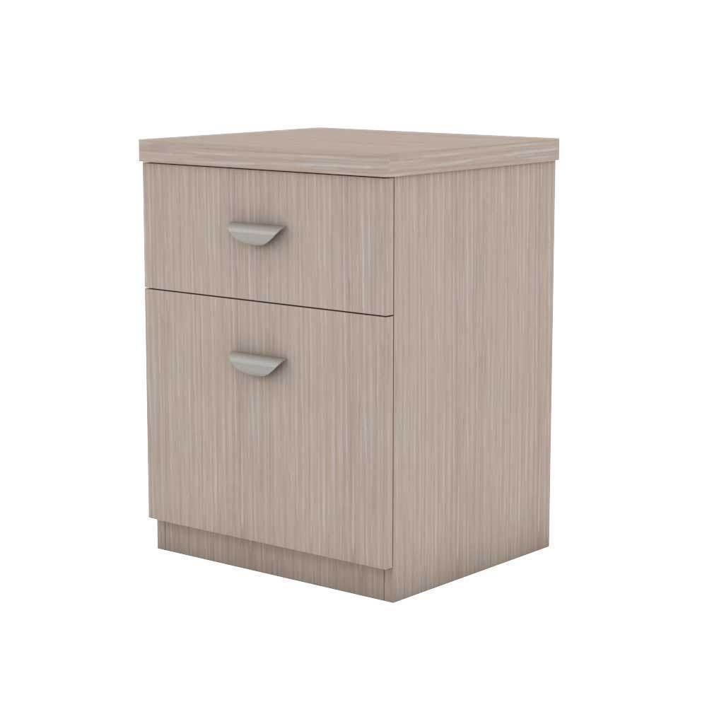 Logan Bedside Table - Modern Nightstand with Storage Shelf for Bedroom, Living Room, or Office - Perfect for Holding Lamps, Books, and Essentials