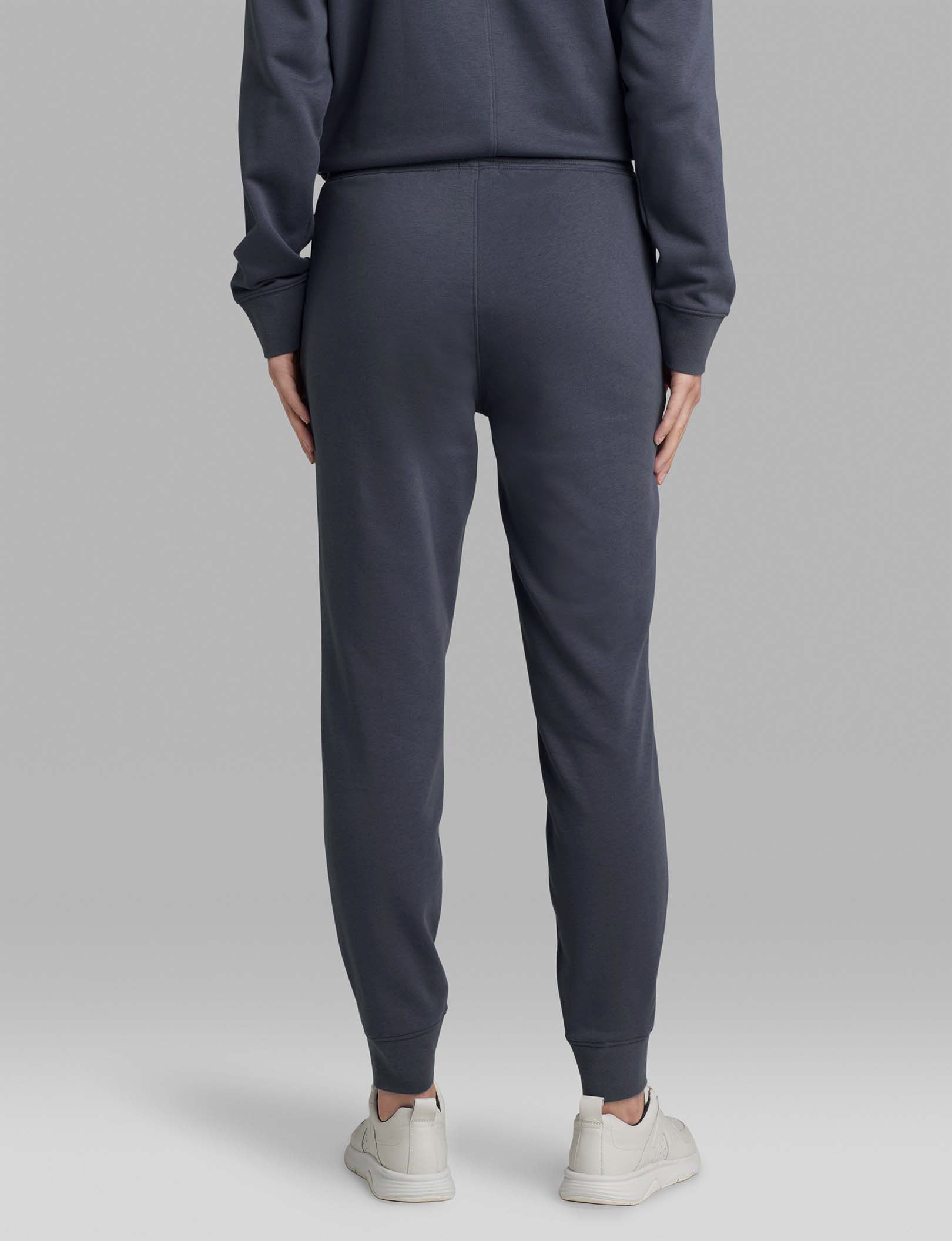 Women's French Terry Jogger Pants - Soft Stretch Lounge Pants for Yoga, Running & Casual Wear | Comfortable Elastic Waist Sweatpants for Women