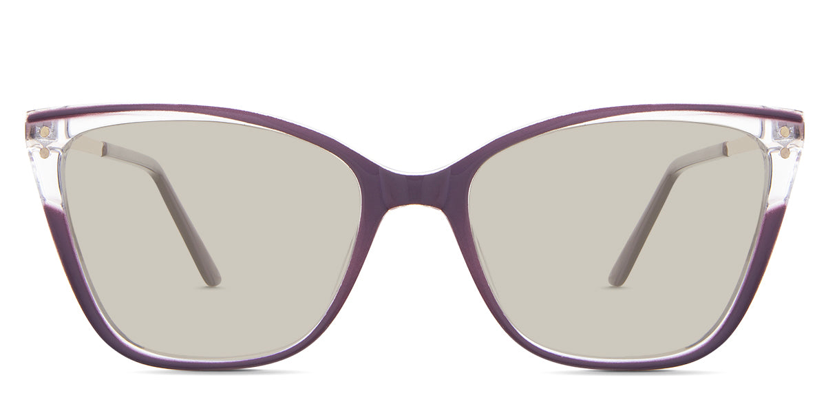 Mila Women's Prescription Tinted Glasses - Stylish & UV Protection for Work, Driving & Outdoor Activities
