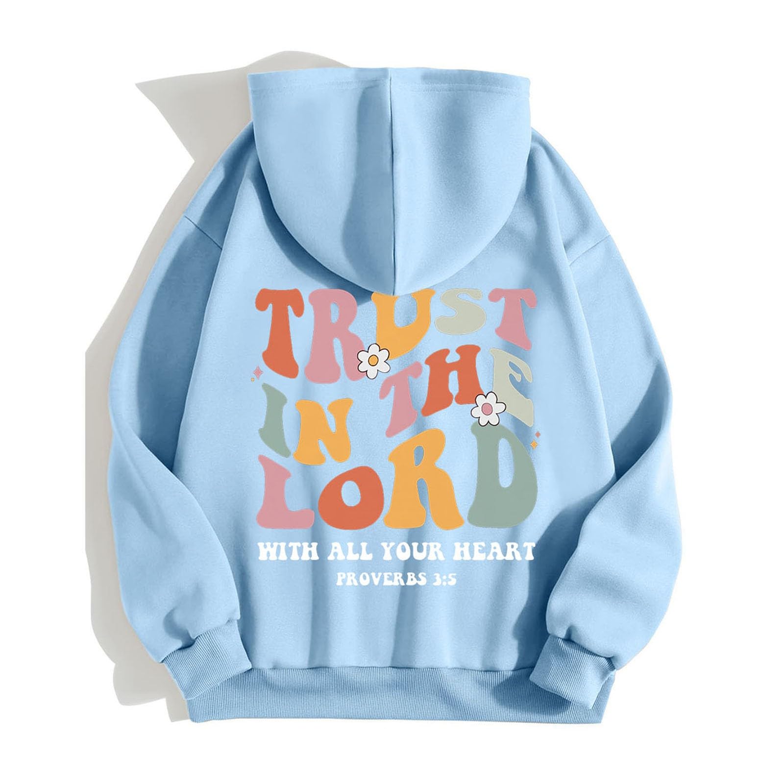 Christian Women's Jesus Hoodies - Bible Verse Sweatshirts for Church & Daily Wear