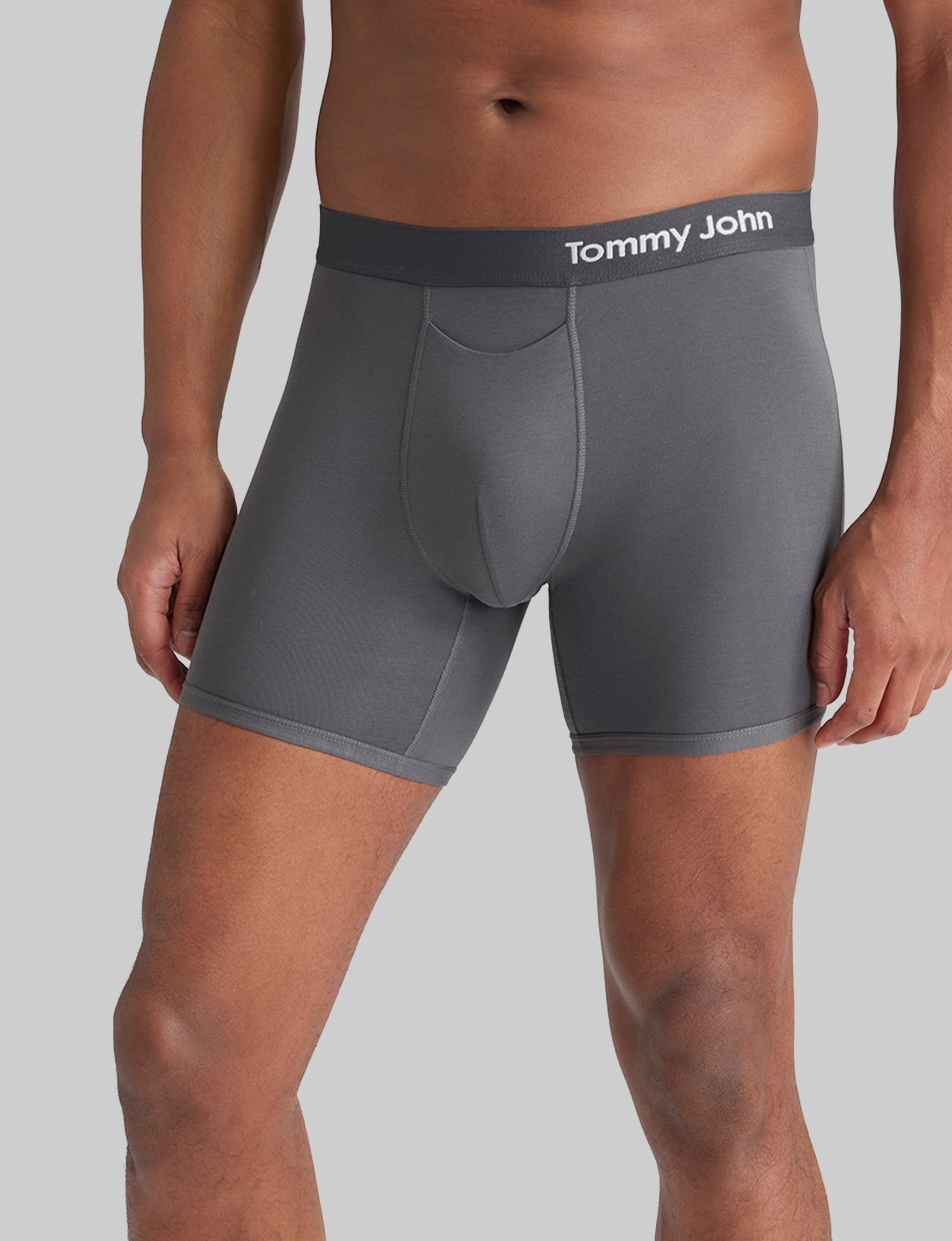 Breathable Cotton Mid-Length Boxer Briefs (6-Pack) - Soft Men's Underwear for All-Day Comfort - Perfect for Workout, Travel & Daily Wear