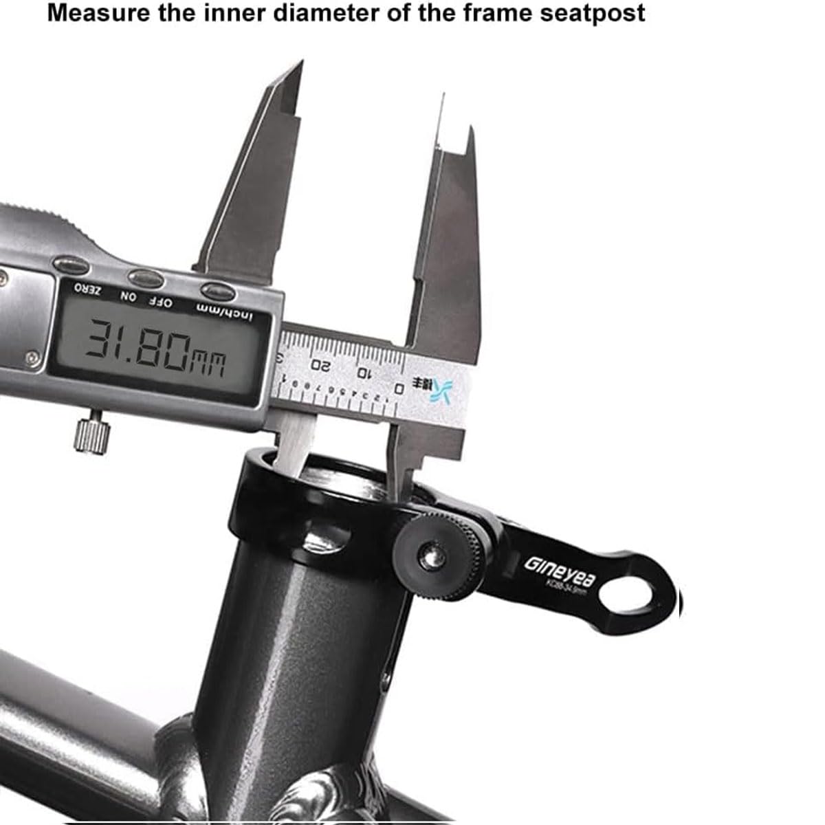 Universal Bicycle Seatpost Adapter Shim Sleeve - 25.4mm to 36.9mm Size Range for Mountain, Road, Electric & BMX Bikes - Durable Seat Post Tube Converter for Secure Fit - Perfect for Bike Upgrades & Repairs