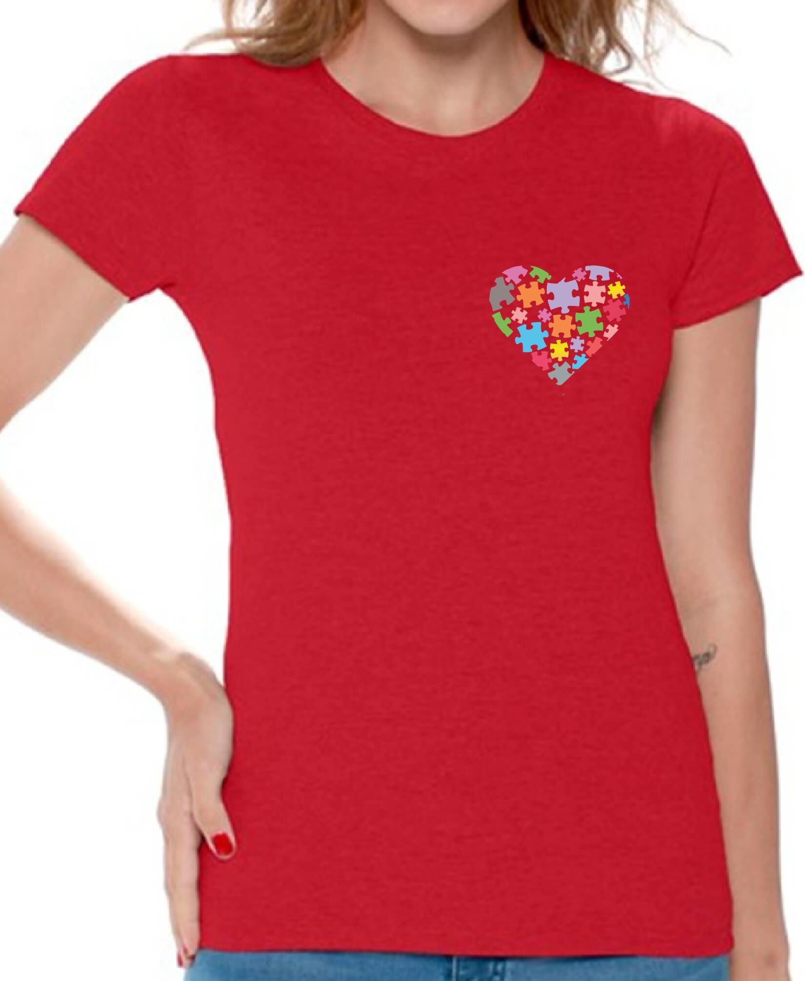 Autism Awareness T-Shirts for Women - Comfortable & Stylish Autism Gifts for Her - Perfect for Support Events, Fundraisers & Daily Wear
