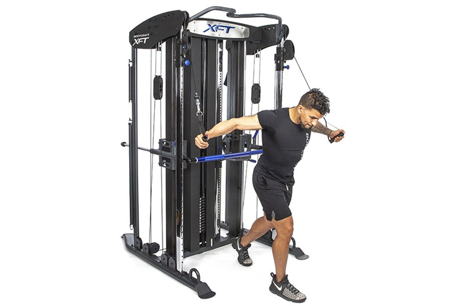 BodyCraft XFT Functional Trainer - Home Gym Equipment for Strength Training & Fitness - Perfect for Home Workouts & Small Spaces