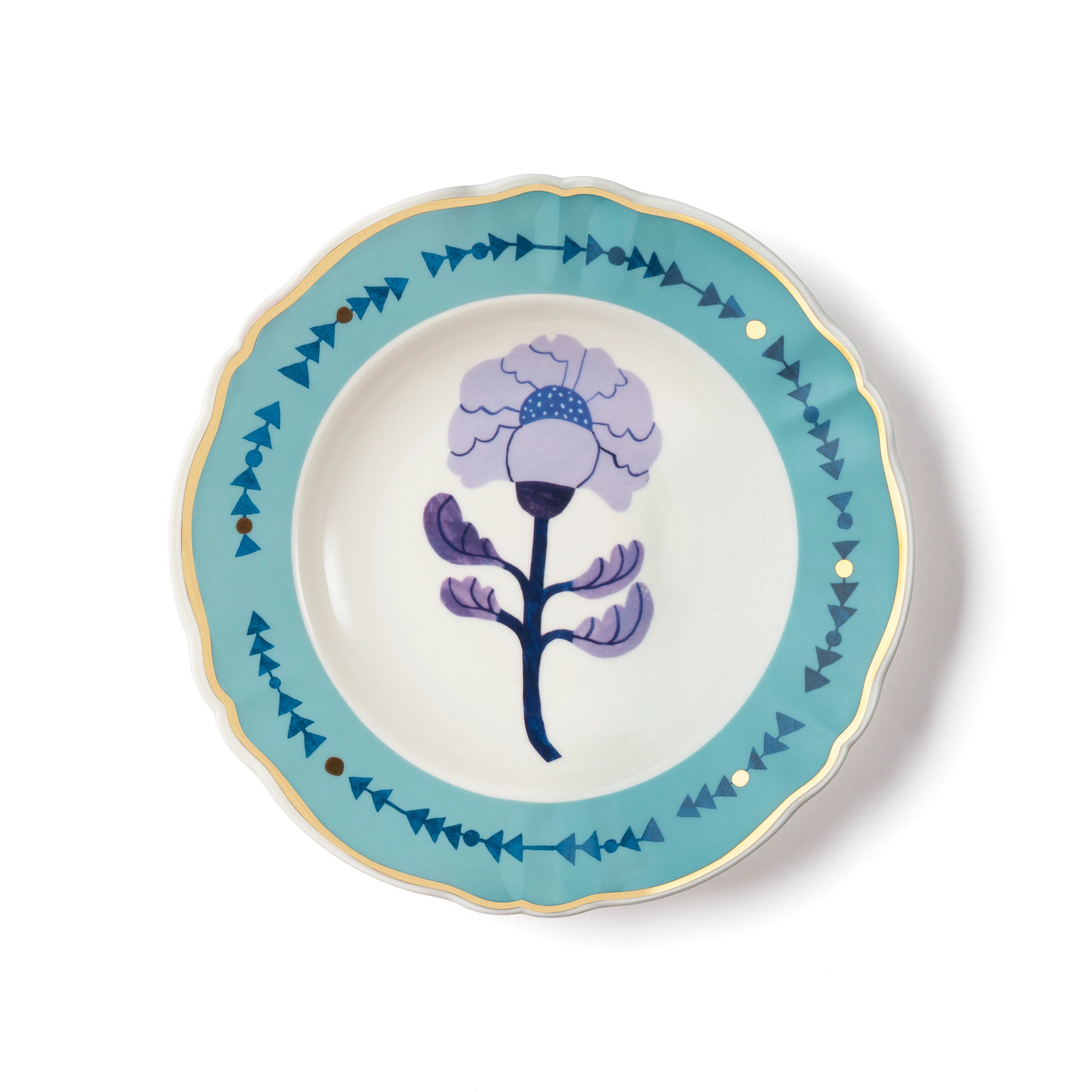 Bitossi Italy Botanica Dinnerware Set - Premium Ceramic Plates, Bowls & Mugs - Elegant Floral Design for Dining, Entertaining & Home Decor (50% Off Clearance Sale)