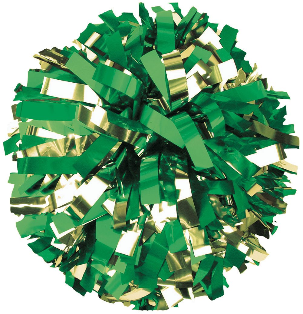 Chassé Metallic Youth Pom - 2 Colors in Stock (Sold Individually) | Perfect for Cheerleading, Dance Competitions & School Spirit Events