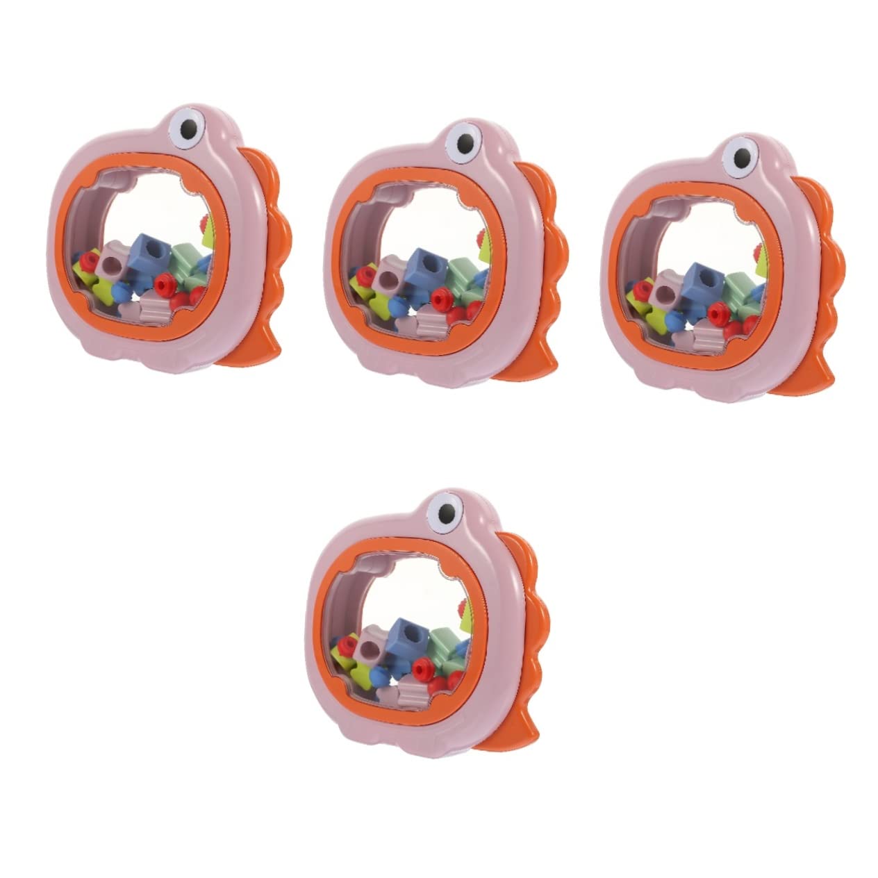Toyvian 4-Piece First Tooth Keepsake Box Set with Suction Plates & Barrettes - Baby Tooth Storage Organizer for Kids, Perfect for Nursery Decor & Milestone Memory Preservation