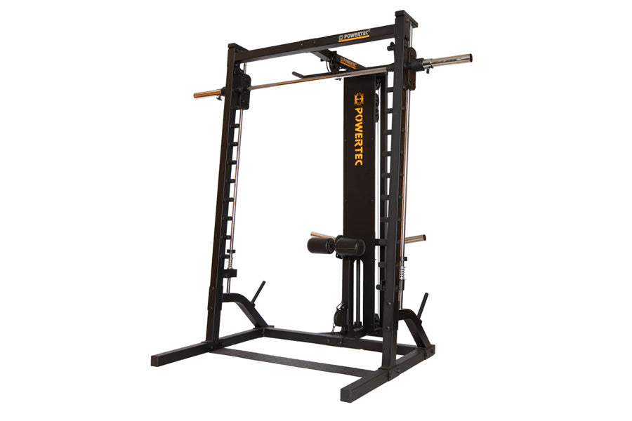 Powertec Workbench Lat Tower Option - Heavy Duty Home Gym Equipment for Strength Training & Fitness - Perfect for Home Workouts & Garage Gyms