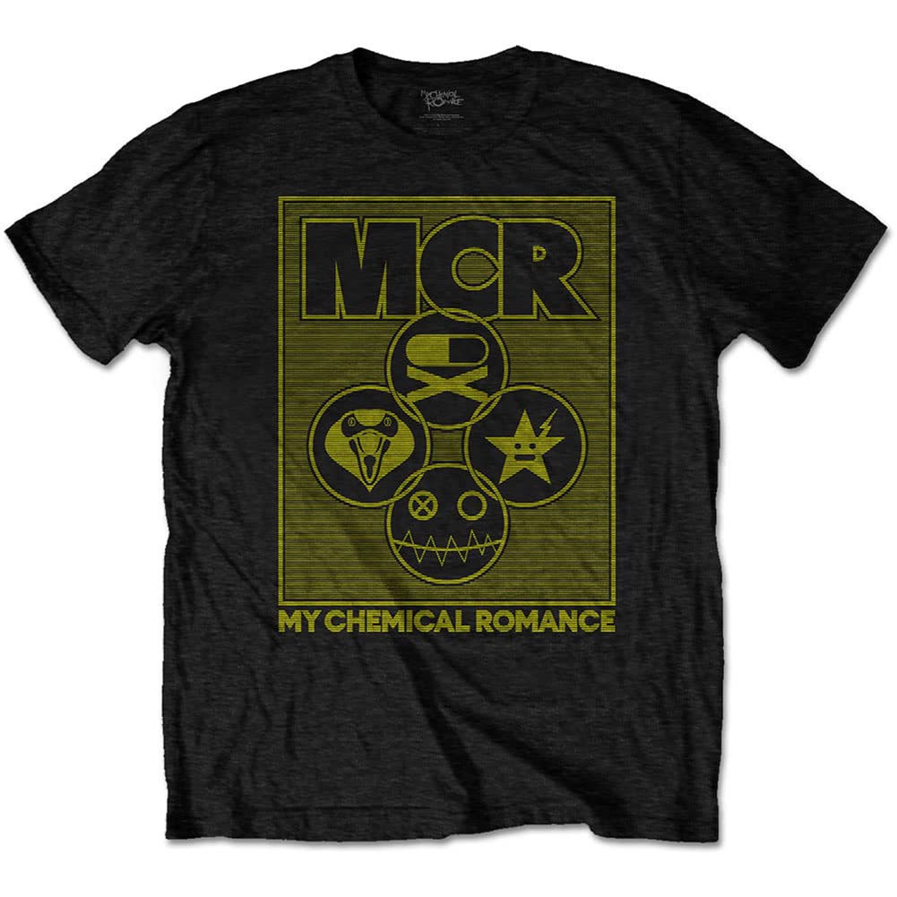 My Chemical Romance 'Lock Box' Graphic T-Shirt - Medium, Black | Band Merch for Concerts, Casual Wear & Fan Gifts