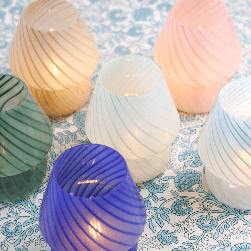 Cobalt Blue LED Night Light - Modern & Joyful Mood Lighting for Bedroom, Nursery, or Living Room | Energy-Efficient & Soothing Ambiance
