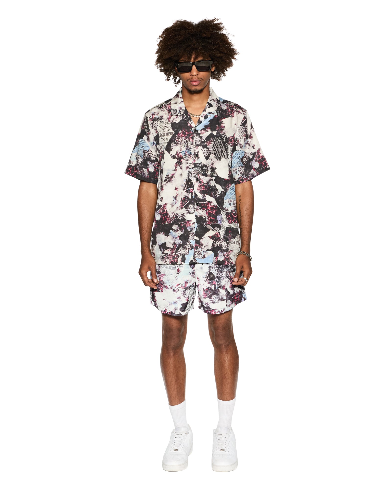 CHOP UP Boardshort Multi - Quick-Dry Swim Trunks for Men - Perfect for Beach, Pool, and Water Sports