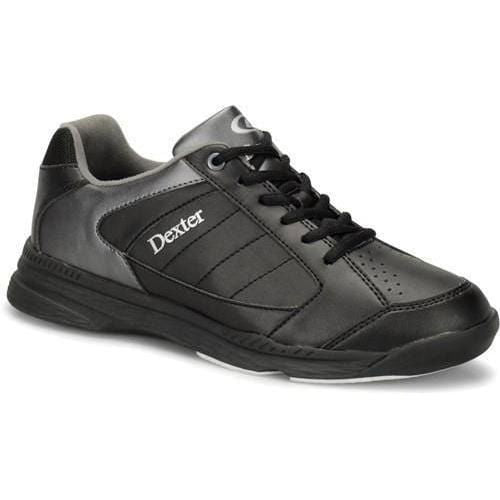 Dexter Men's Ricky IV Black/Alloy Bowling Shoes - Comfortable & Durable for Professional & League Bowlers - Perfect for Bowling Alleys & Tournaments