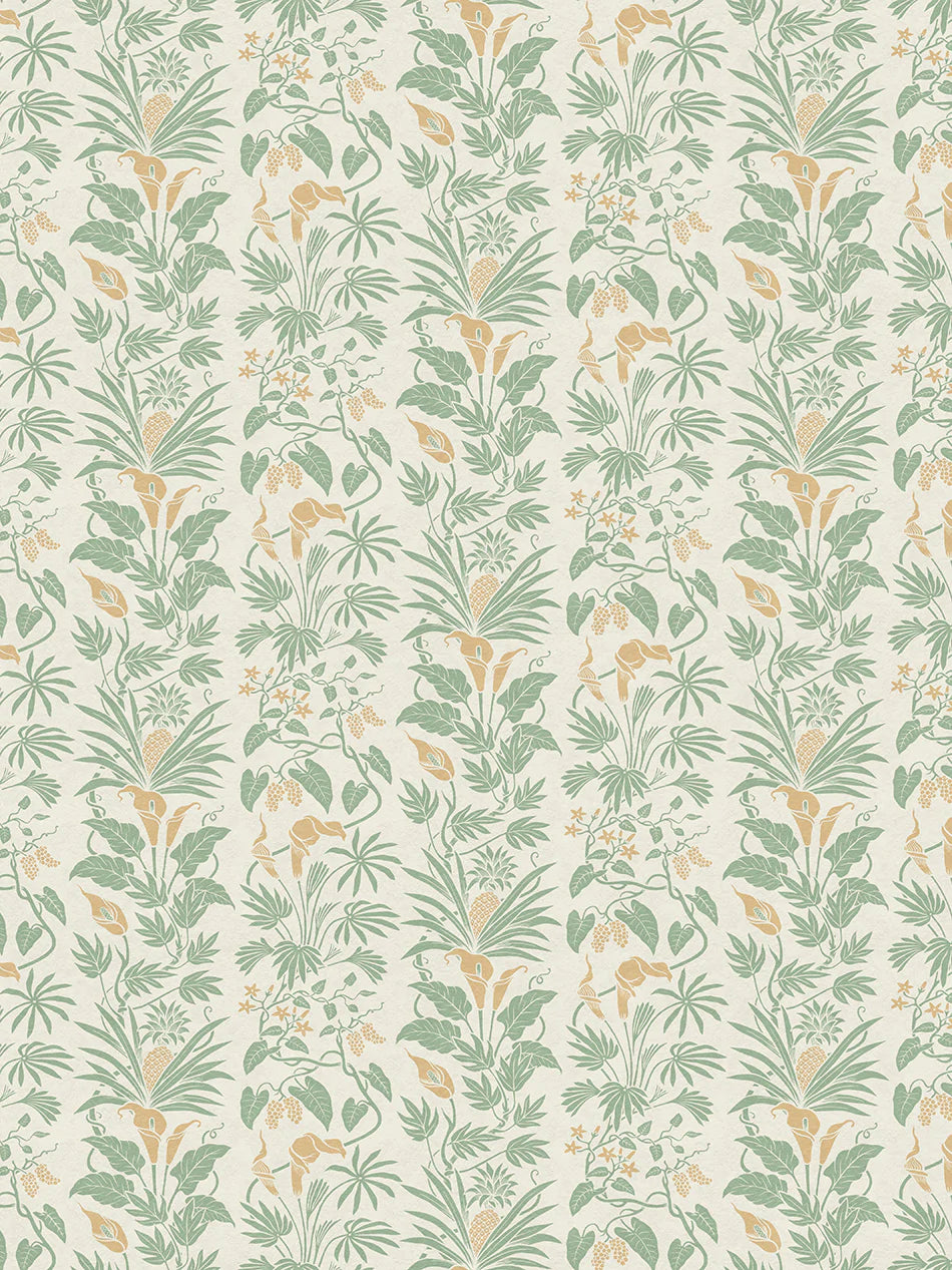 Little Botanist Wallpaper Sample - Peel & Stick Removable Wallpaper for Nursery, Bedroom, Office - Floral Botanical Design - Easy DIY Home Decor