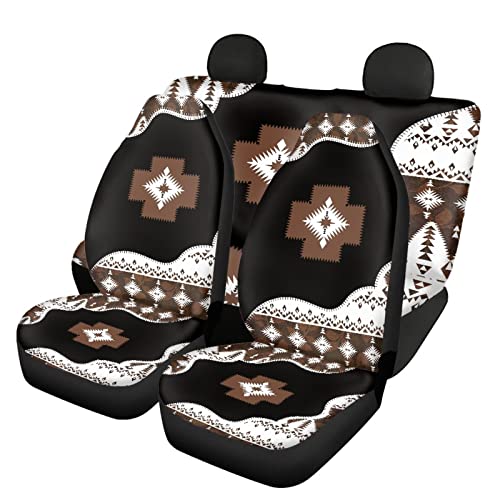 Brown Navajo Print