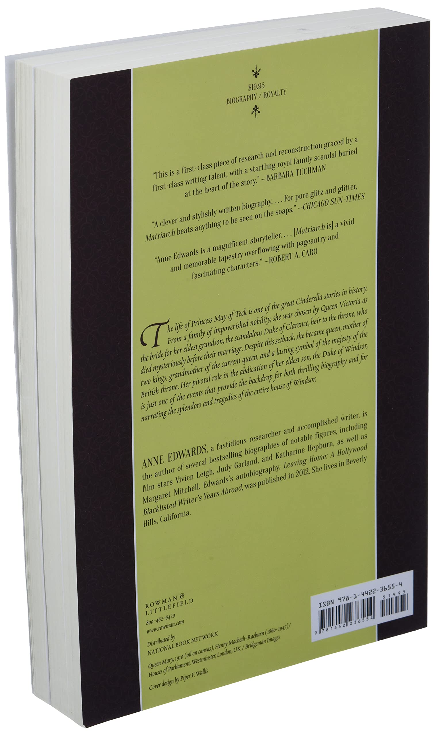 Matriarch: Queen Mary and the House of Windsor - British Royal Family History Book | Perfect for History Enthusiasts & Royal Family Followers