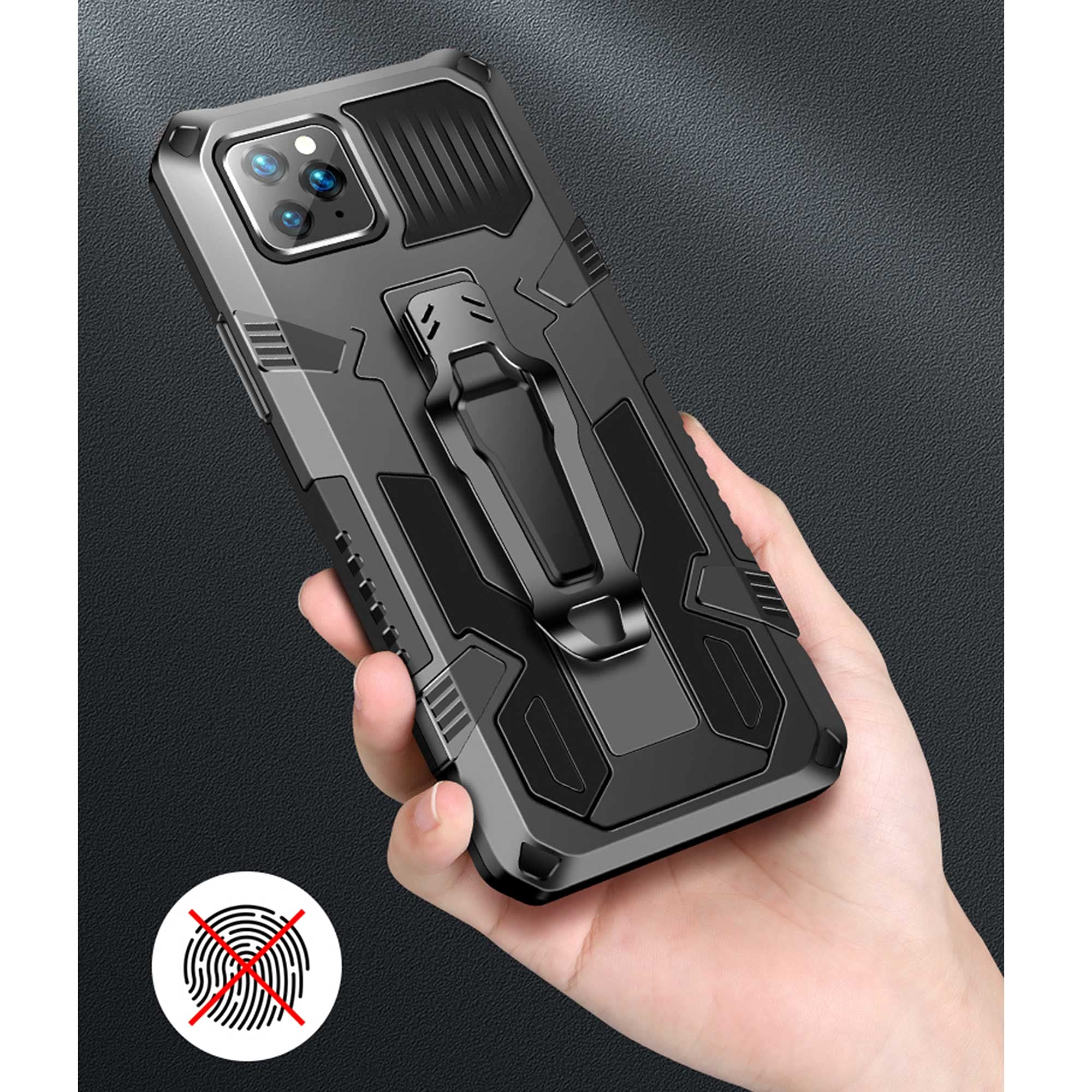 Heavy Duty Shockproof Armor Defender Case for iPhone 12 Pro Max 6.7