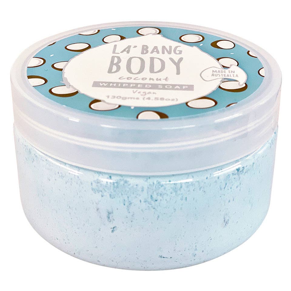 Organic Whipped Soap with Coconut Oil - Moisturizing Body Wash for Dry Skin - Perfect for Shower, Bath & Spa Relaxation at Home