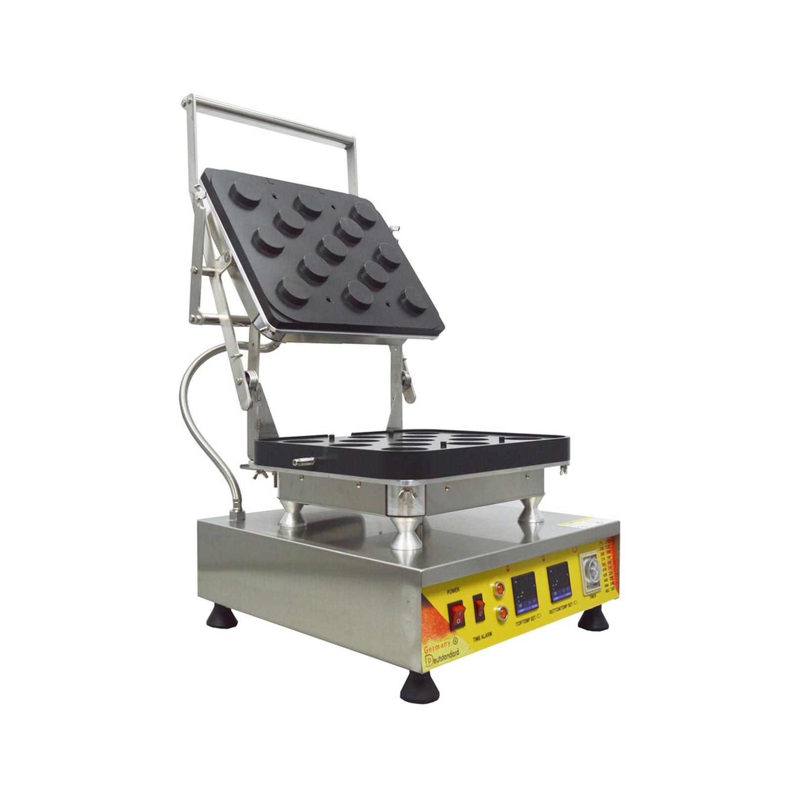 INTSUPERMAI Commercial Tart Shell Maker Machine - 110V Electric Egg Tart, Pie & Waffle Mold Maker for Bakeries, Restaurants & Home Baking - Perfect for Making Professional Tarts, Mini Pies and Crispy Waffle Shells