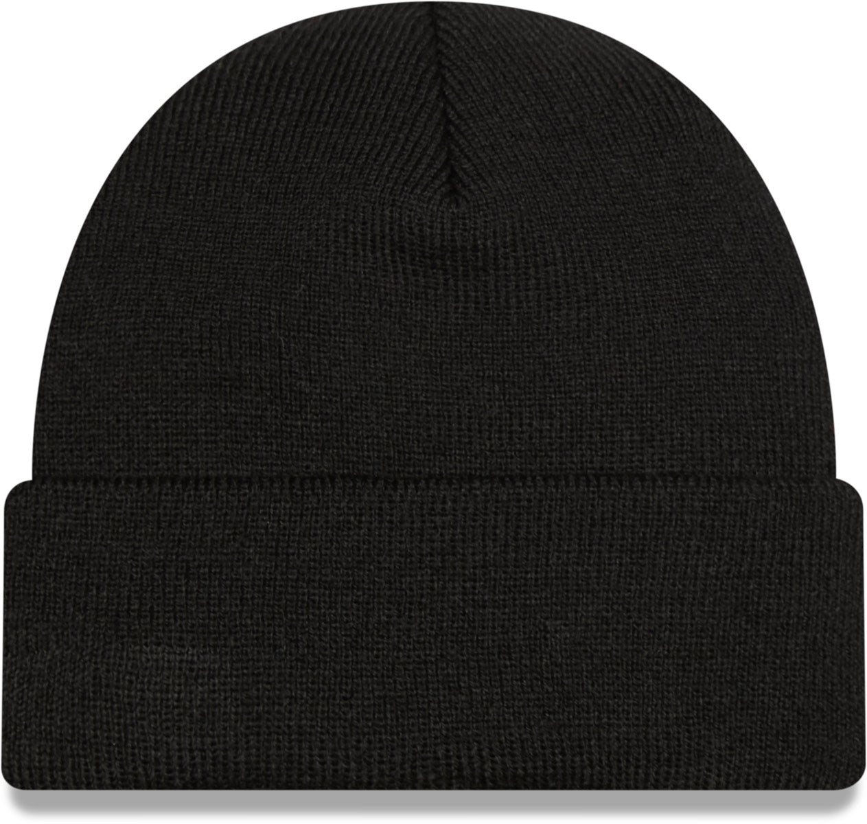 New Era Black Short Cuff Knit Beanie for Men & Women - Warm Winter Hat for Outdoor Activities, Skiing, and Casual Wear