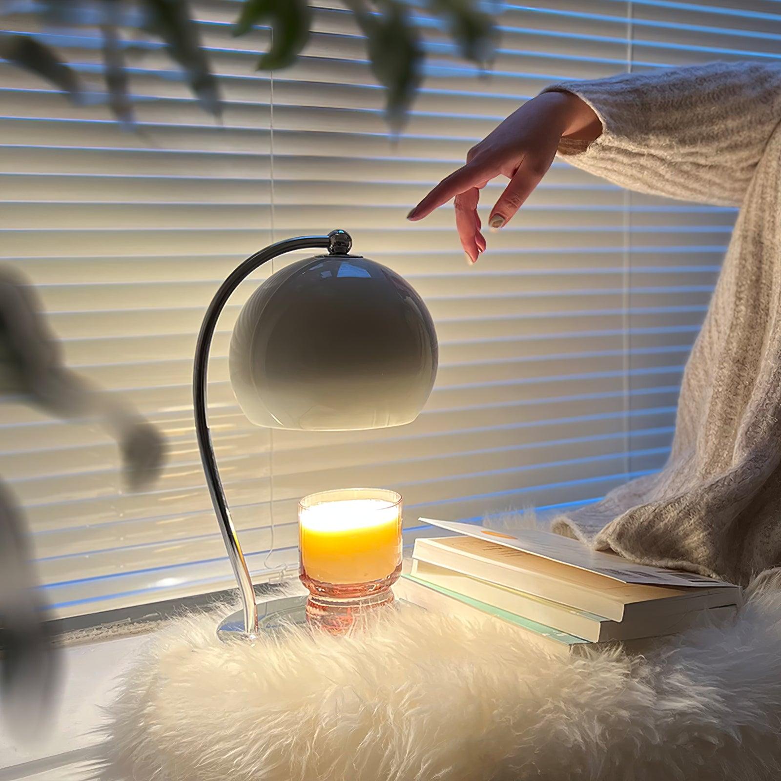 Dennie Warmer Lamp - Cozy Electric Space Heater for Home & Office - Perfect for Winter, Bedroom, Living Room & Small Spaces