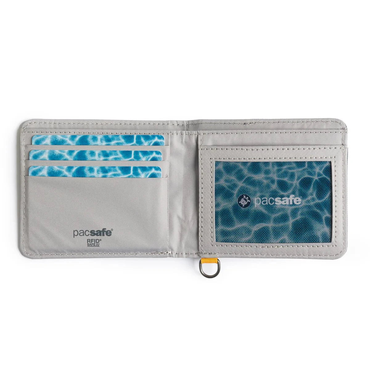 Pacsafe RFIDsafe™ RFID Blocking Bifold Wallet for Men & Women - Secure Travel & Everyday Use - Anti-Theft Credit Card Holder for Passport & Cash Protection