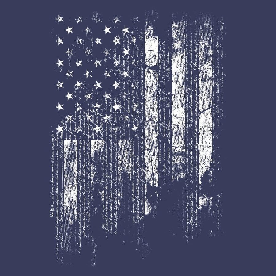 1776 American Flag Women's Boyfriend Fit T-Shirt | Vintage Patriotic Graphic Tee for Casual Wear & 4th of July Celebrations