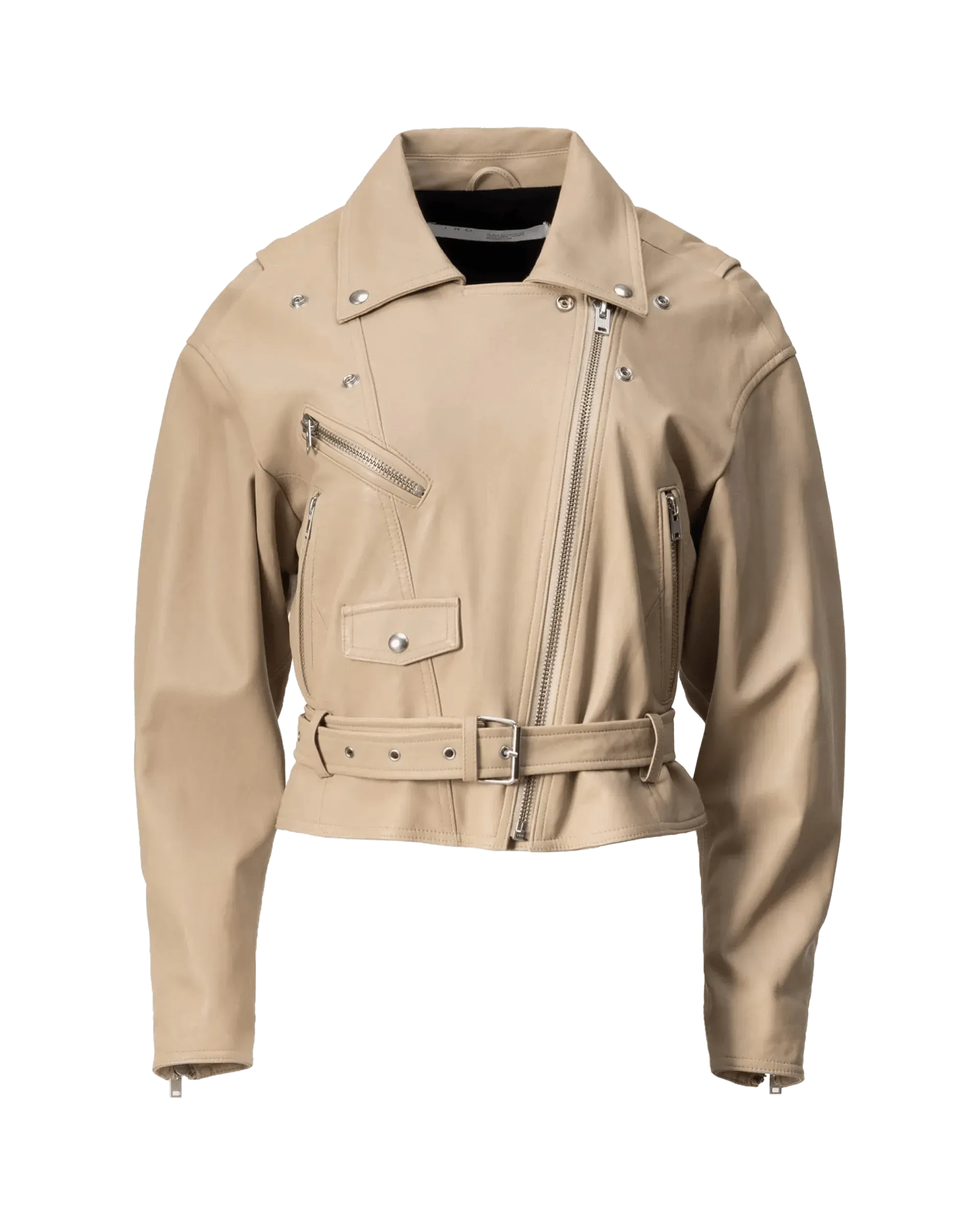 Premium Disthen Biker Jacket for Men & Women - Stylish Motorcycle Leather Jacket with Zipper Pockets - Perfect for Riding, Fashion, and Outdoor Adventures