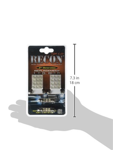 Recon Accessories 264162 LED Dome Light - Super Bright Interior Lighting for Trucks, SUVs, and Vans - Perfect for Night Driving and Off-Road Adventures