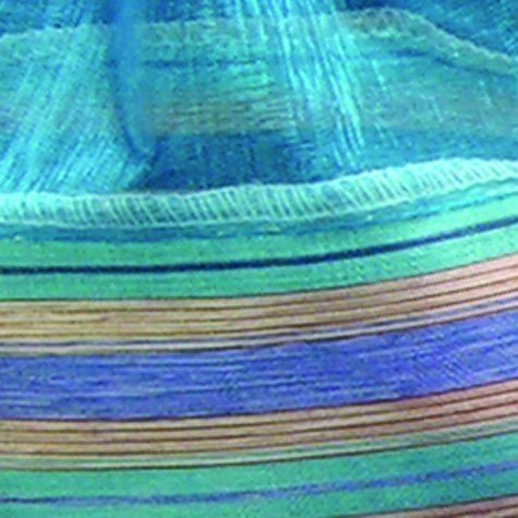 12 Pack Blue Striped Ribbon Tie Gift Bags 7.5