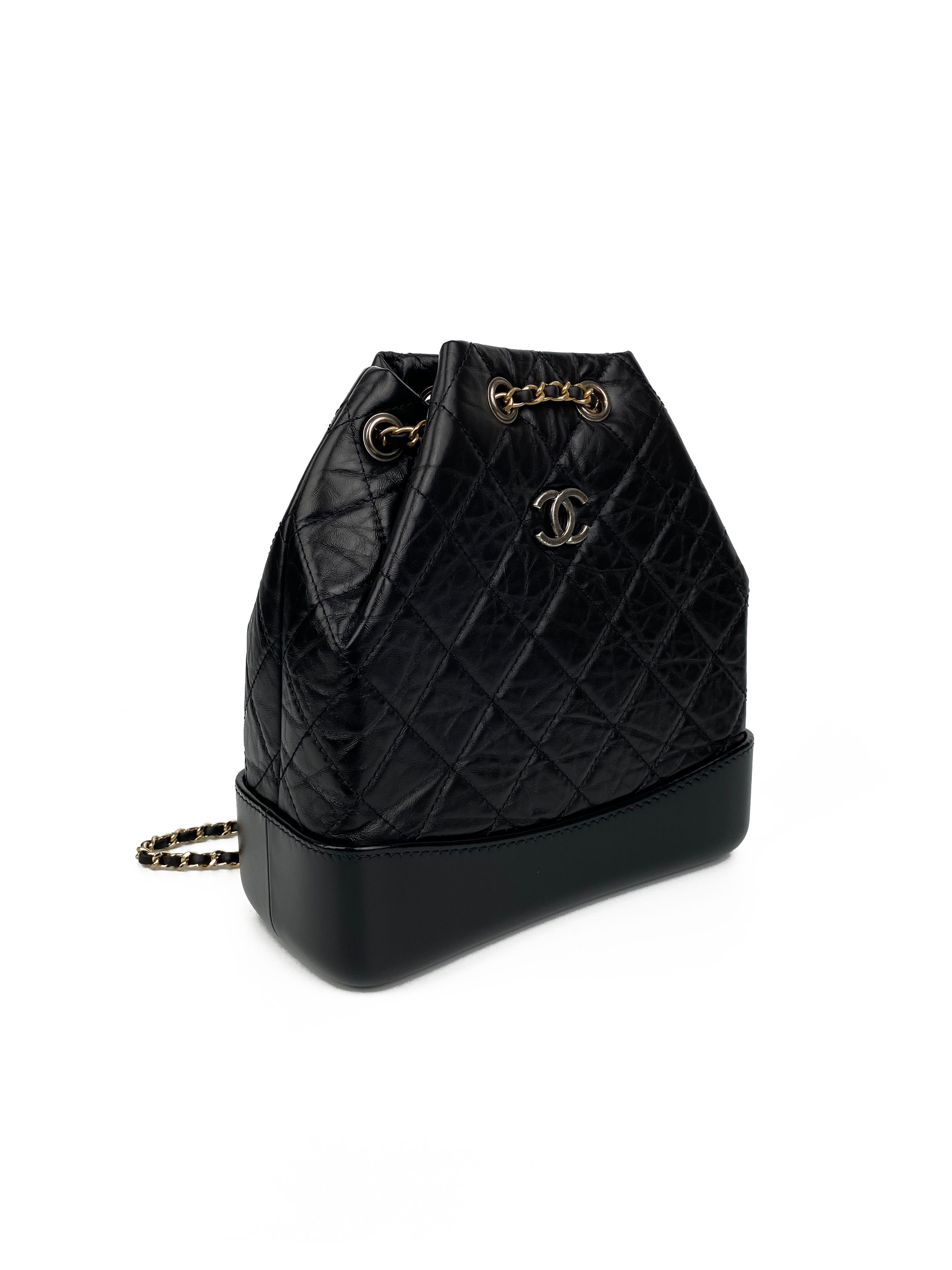 Chanel Black Gabrielle Backpack - Luxury Designer Handbag for Women, Perfect for Travel, Work & Everyday Use