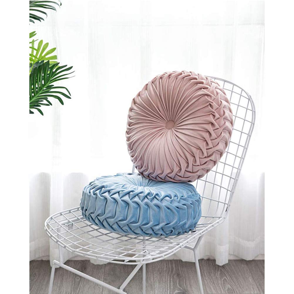 3D Pumpkin Vehicle Wheel Round Velvet Throw Pillow - 15