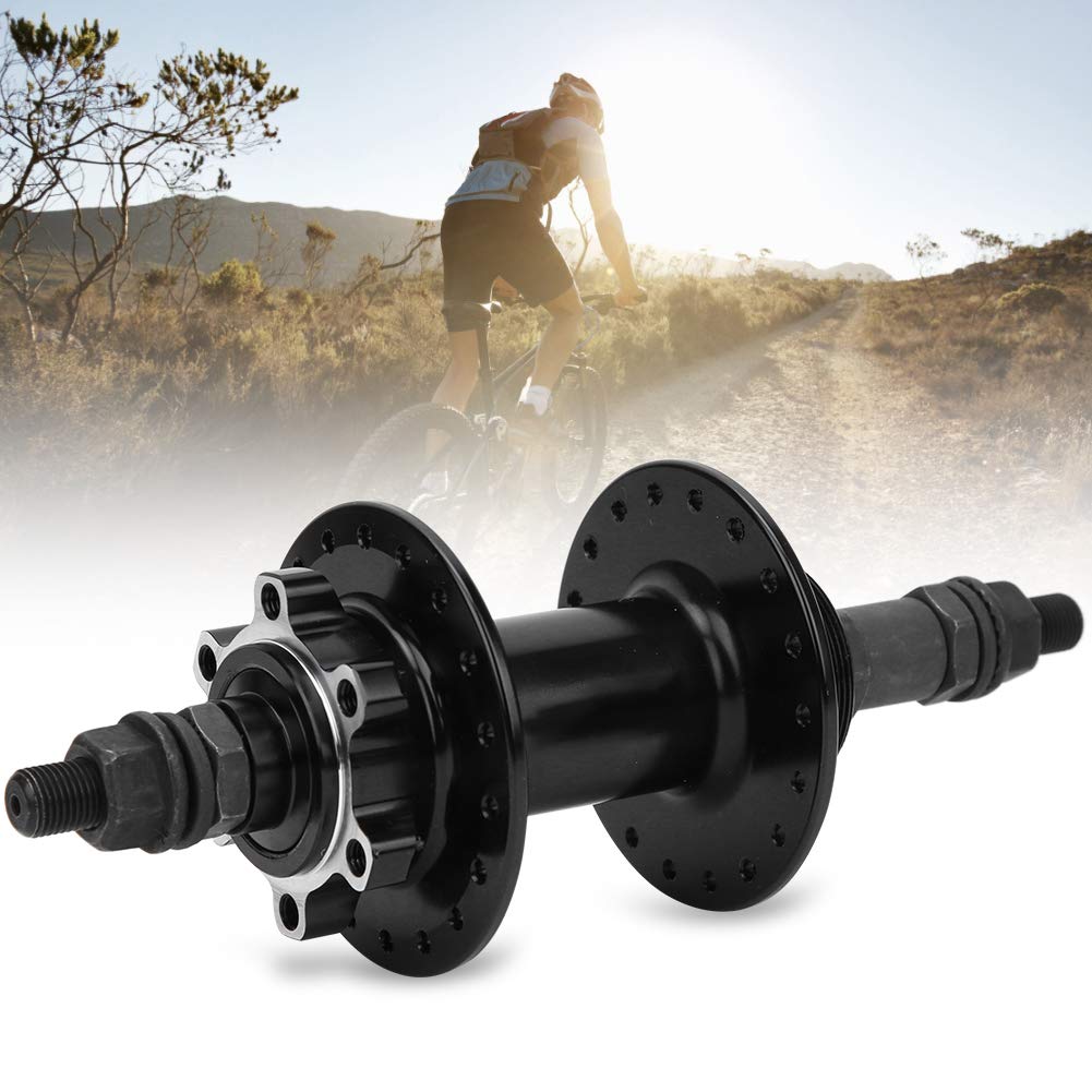Aluminum Alloy Mountain Bike Hub Axle Replacement Kit - Short Bearing Fittings for MTB Cycling | Durable Bike Hub Shiner for Trail Riding & Commuting